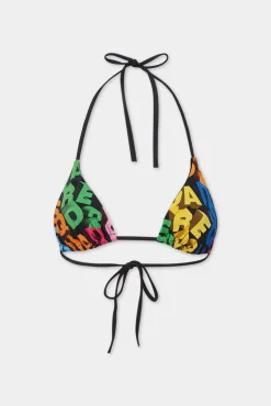 Allover Logo Triangle Top