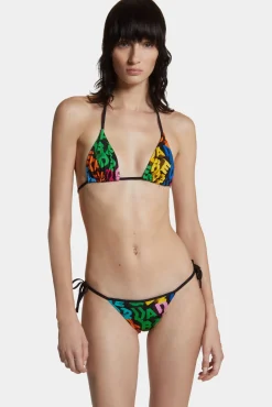 Allover Logo Triangle Top