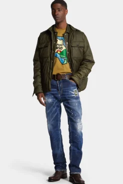 Best Fade Dyed Cool Fit Map T-Shirt