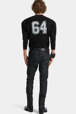 Black Rinse Wash Cool Guy Jeans