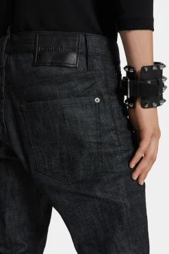 Black Rinse Wash Cool Guy Jeans