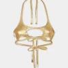 Bondage Star Triangle Top