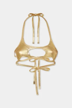 Bondage Star Triangle Top