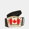 Canadian Flag Plaque Belt