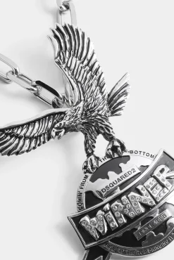 Chain Me Eagle Pendant Necklace