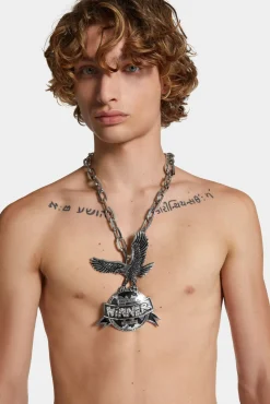 Chain Me Eagle Pendant Necklace