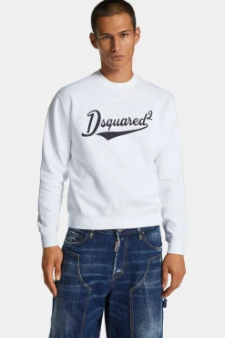 Cool Fit Crewneck Velvet Logo Sweatshirt