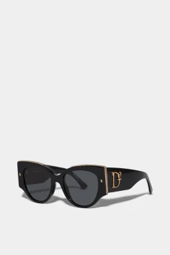 D2 Hype Black Sunglasses