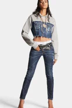 Dark Clean Wash Jennifer Jeans