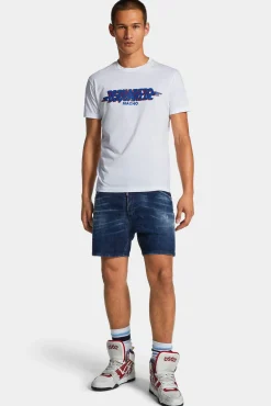 Dark Milky Way Wash Bro Jean Shorts