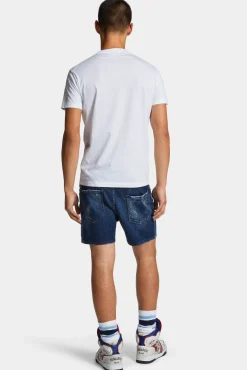 Dark Milky Way Wash Bro Jean Shorts