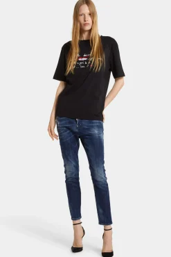 Dark Milky Way Wash Cool Girl Jeans