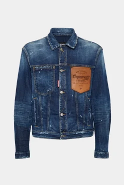 Dark Perfect Wash Over Jean Jacket
