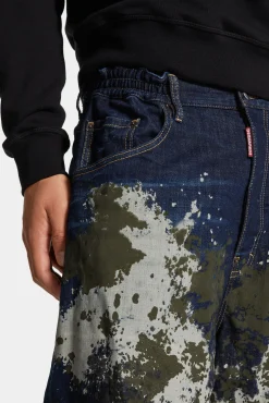 Dark Urban Camo Wash Surfer Shorts