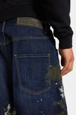 Dark Urban Camo Wash Surfer Shorts