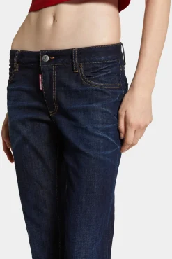 Dark Urban Wash Medium Waist Flare Jeans