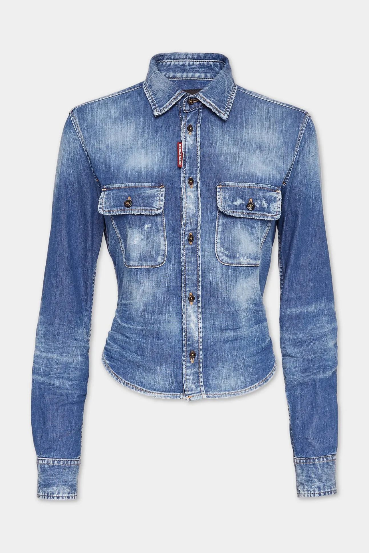 Dean Denim Mini Shirt