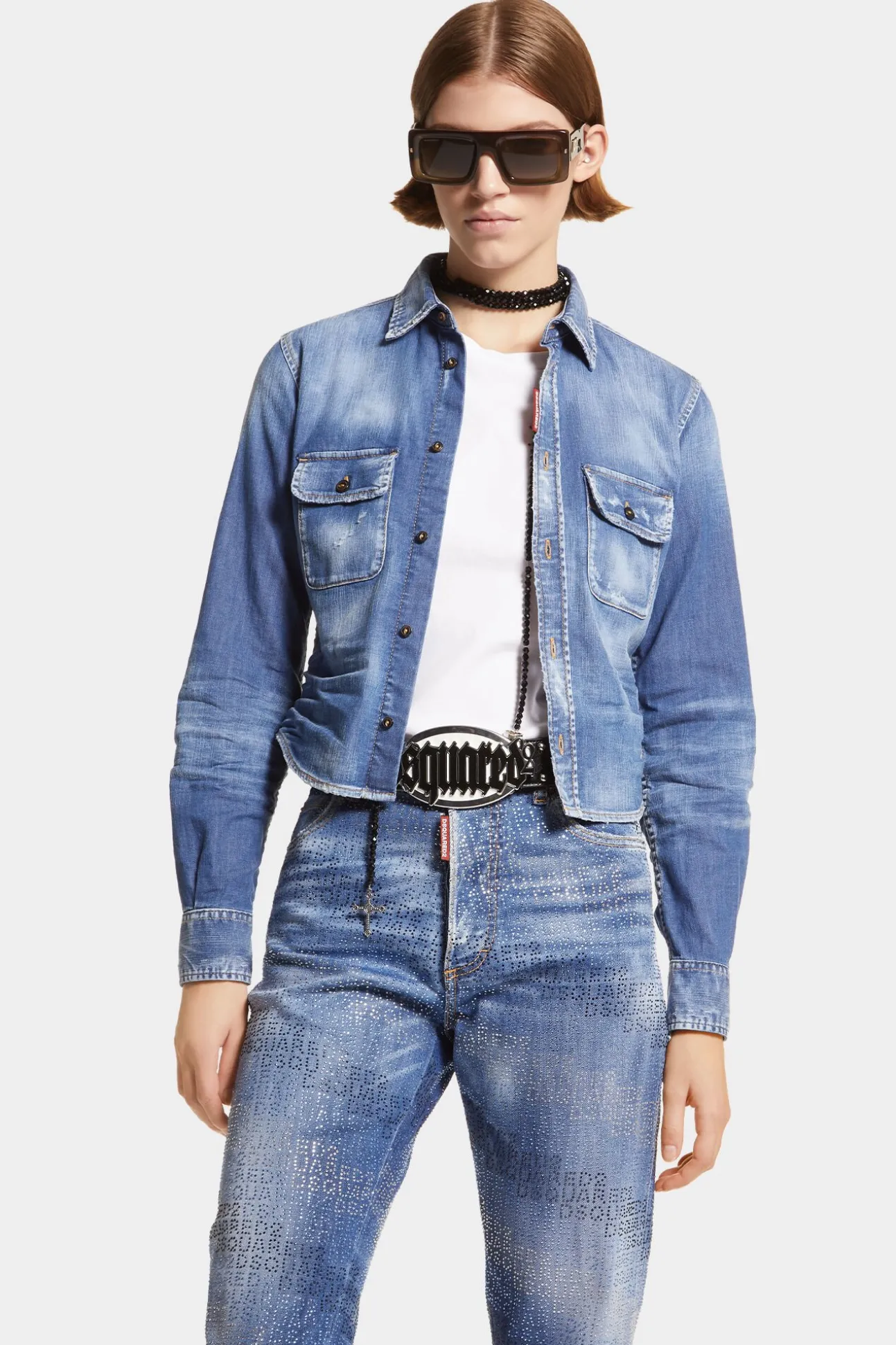 Dean Denim Mini Shirt