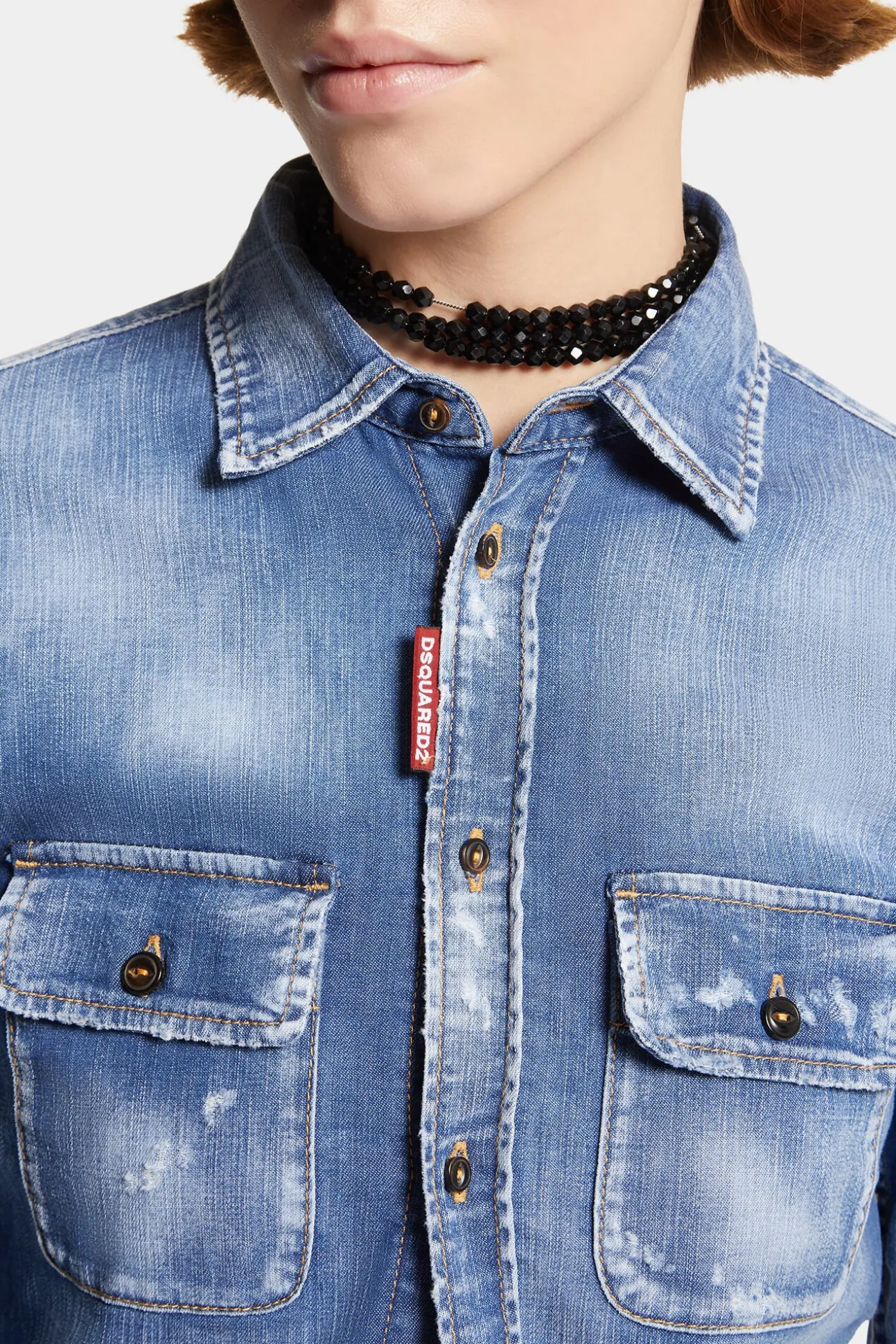 Dean Denim Mini Shirt