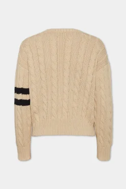 Denim Mix Pullover