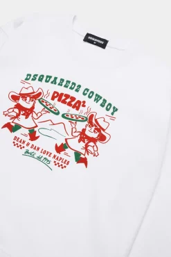 D2Kids Junior Cowboy Pizza Sweatshirt