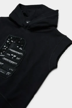 D2Kids Junior Logo Sleeveless Hoodie