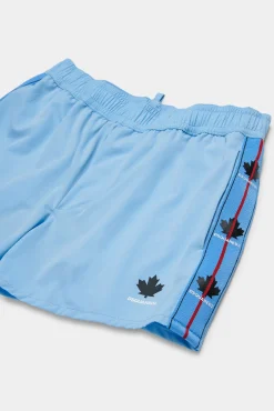 D2Kids Junior Maple Leaf Band Swim Shorts