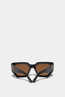 DSQ2 Hype Brown Sunglasses