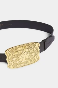 Dsquared2 Boxeur Plaque Belt