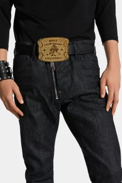 Dsquared2 Boxeur Plaque Belt