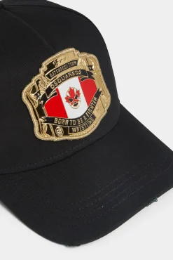 Dsquared2 Boxeur Shiny Patch Baseball Cap
