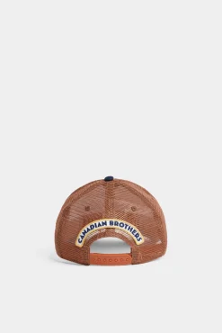 Dsquared2 Logo Embroidered Trucker Baseball Cap