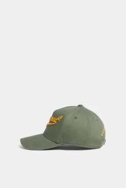 Dsquared2 Logo Embroidered Baseball Cap