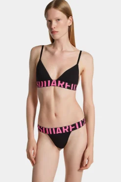 Dsquared2 Logo Triangle Bra