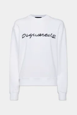 Dyed Just Right Fit Doodle Sweatshirt