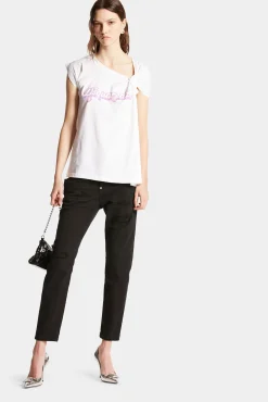 Dyed Ripped Cool Girl Jeans