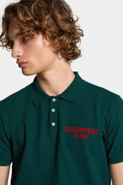 Dyed Tennis Fit Dsquared2 Milano Polo