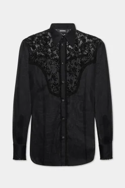 Fashion Embroidered Western Shirt