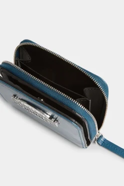 Gothic Dsquared2 Leather Zip Wallet