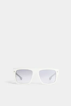 Hype Black White Sunglasses