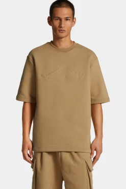 Icon New Generation Loose Fit Short-Sleeve Sweatshirt