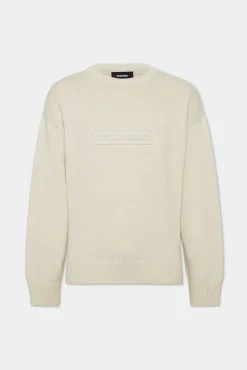 Knit Logo Crewneck Pullover