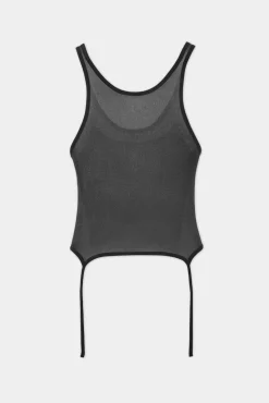 Knit Suspender Top