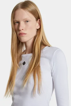 Long Mini Fit Maple Leaf T-Shirt