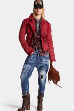 Medium Ripped Wash Baby Carpenter Jeans