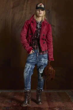 Medium Ripped Wash Baby Carpenter Jeans