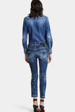 Medium Ripped Wash Cool Girl Jeans
