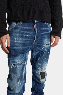 Medium Ripped Wash Cool Guy Jeans