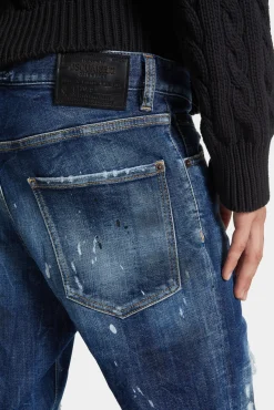 Medium Ripped Wash Cool Guy Jeans