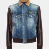 Medium Rusty Nail Wash L.A. College Jean Jacket